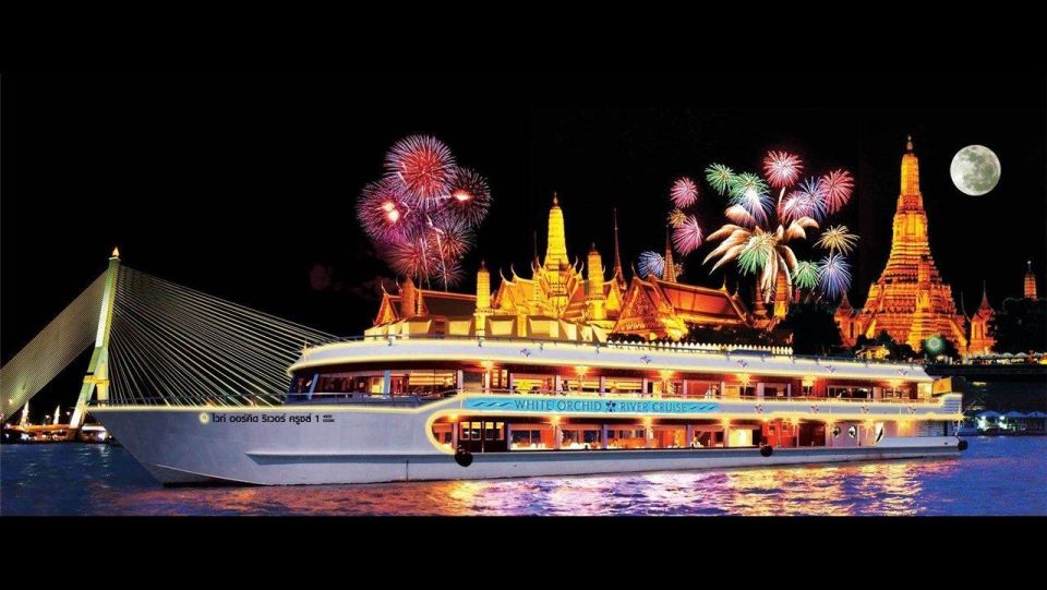 Bangkok: White Orchid Chao Phraya Dinner Cruise Free Beer - Cruise Highlights