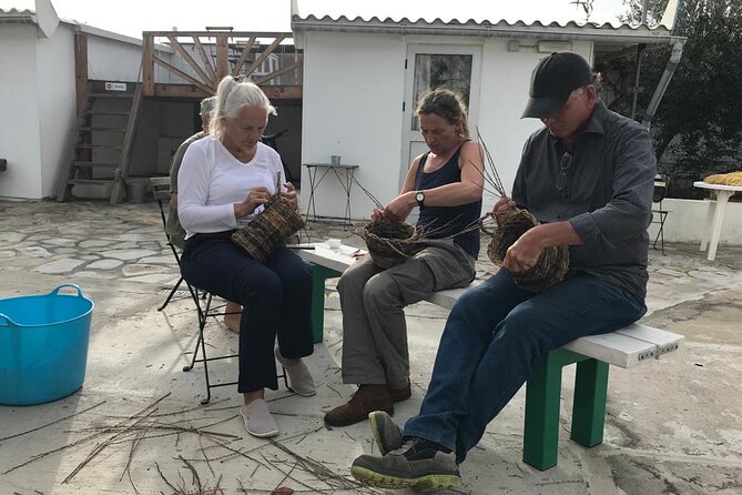 Basket Weaving From Palm Brooms in La Gomera - Directions