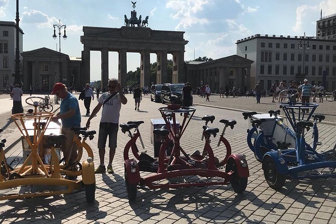 Beer Bike & Party Bike Highlights Berlin City Tour Including Pick-Up - Cancellation Policy