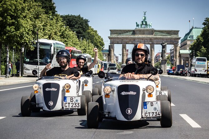 Berlin City Tour in a Mini Hotrod - Safety Measures and Body Requirements