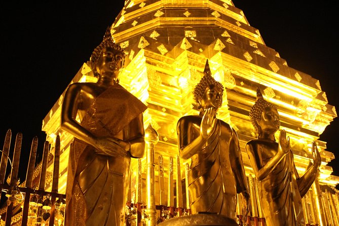 Best Seller!! Amazing Night Tour, Doi Suthep Wat Umong - Top Must Visit! - Attractions at Doi Suthep and Wat Umong