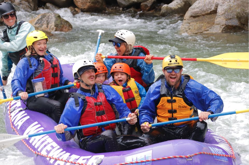 Big Sky: Half Day Rafting Trip on the Gallatin River (II-IV) - Important Reminders