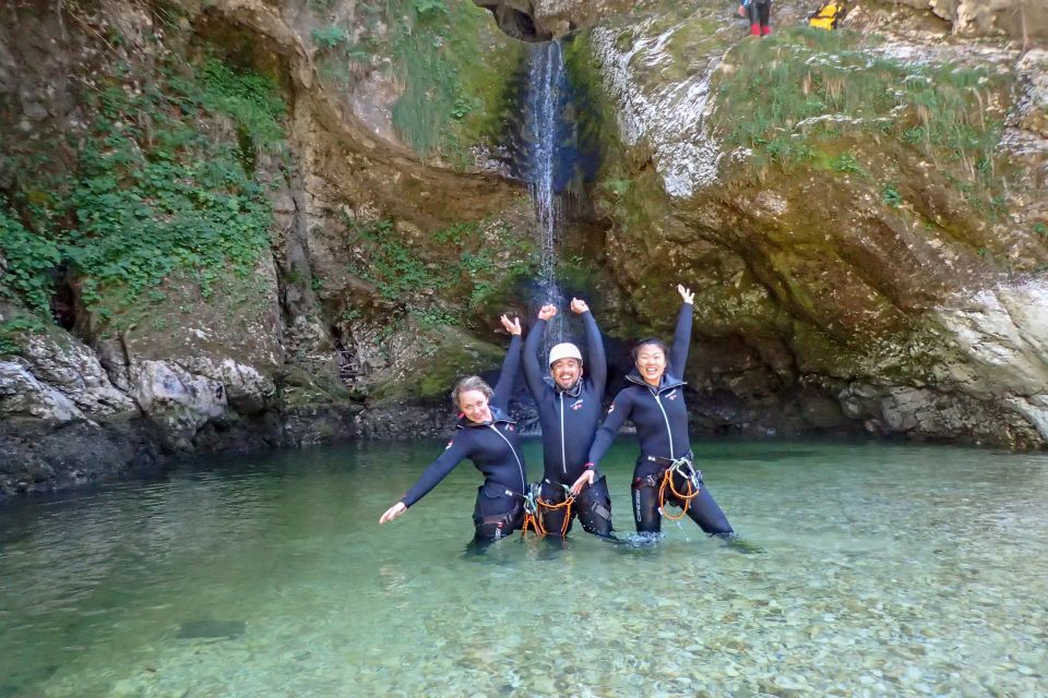 Bled: Guided Canyoning Tour With Transport - Detailed Description