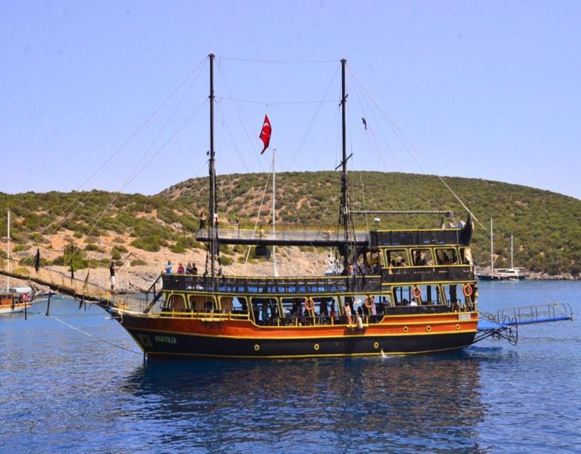 Bodrum: Pirate Boat Trip With BBQ Lunch and Optional Pickup - Departure Information and Itinerary