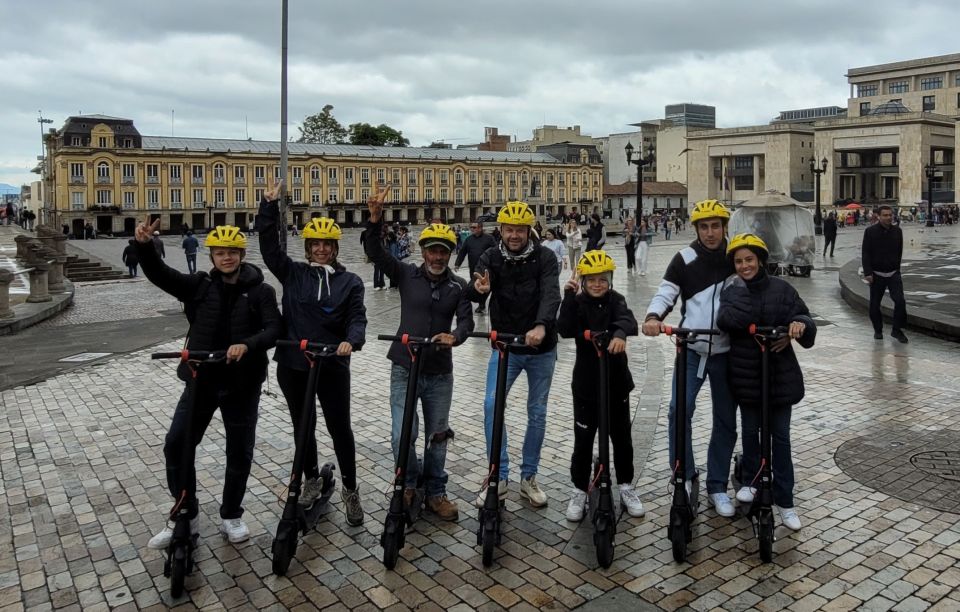 Bogota: Historic Tour With Electric Scooter (La Candelaria) - Historic Tour Highlights