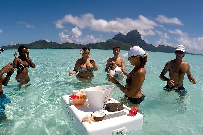 Bora Bora Half-Day Catamaran Sailing, Snorkeling and Floating Bar Experience - Morning Transfer Details