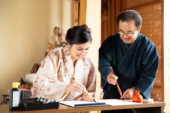 Calligraphy Experience With Simple Kimono in Okinawa - Cancellation Policy