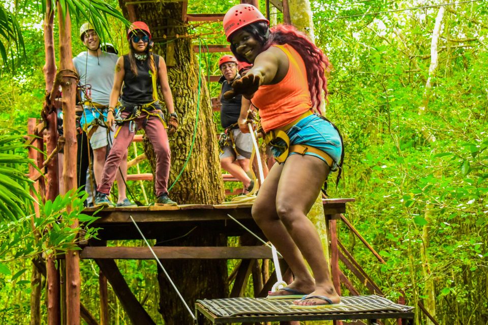 Cancun: Jungle ATV Tour, Ziplining, and Cenote Swim - Review Highlights