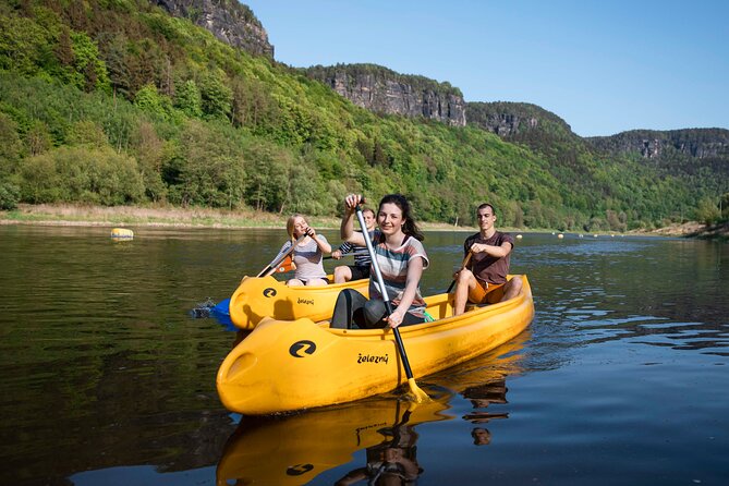 Canoeing on the Elbe River and Bike Rental From DěčÍn to Schmilka - Flexible Cancellation Policy Overview