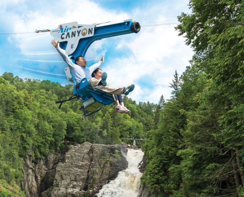 Canyon Sainte-Anne: AirCANYON Ride and Park Entry - Location & Access