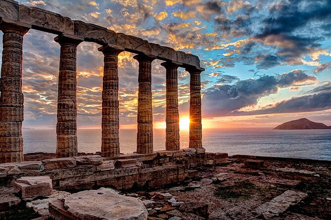 Cape Sounio Sunset Spanish Guided Tour - Sunset Panoramic Views