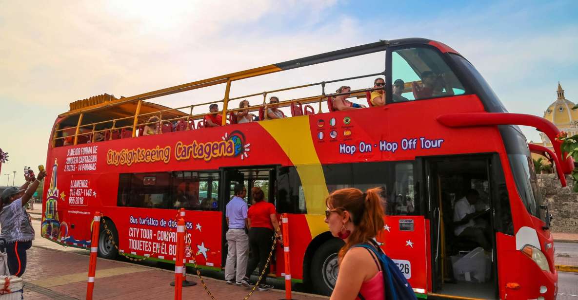 Cartagena: City Sightseeing Hop-On Hop-Off Bus Tour & Extras - Tour Location and Information