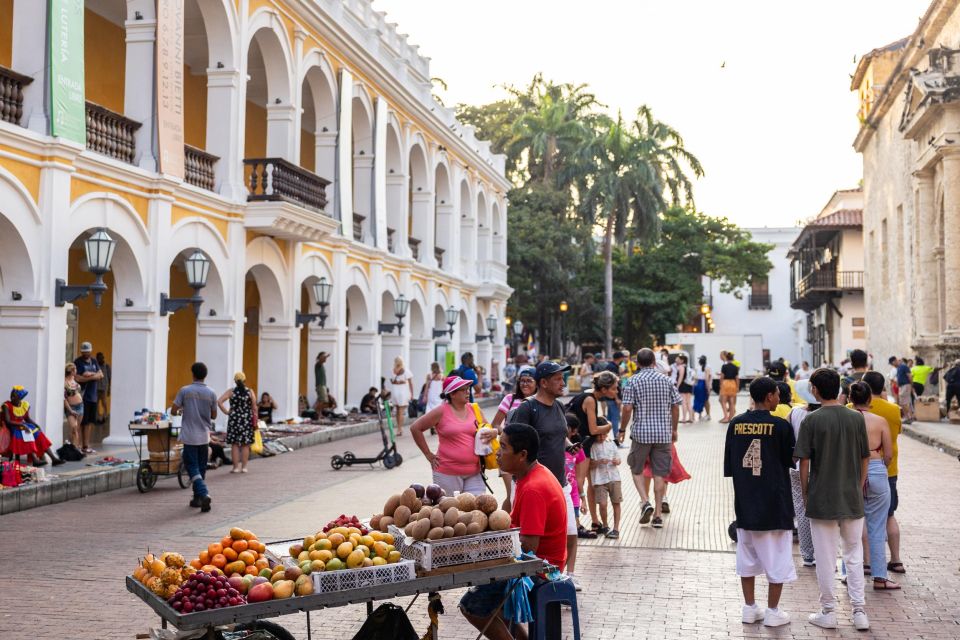 Cartagena: Guided Street Food Tour With Tastings - Meeting Point and Logistics