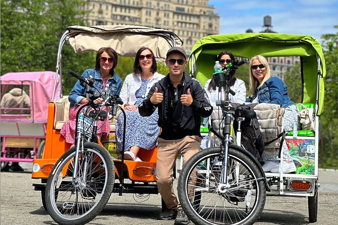 Central Park Film Spots Pedicab Tour - Strawberry Fields Visit