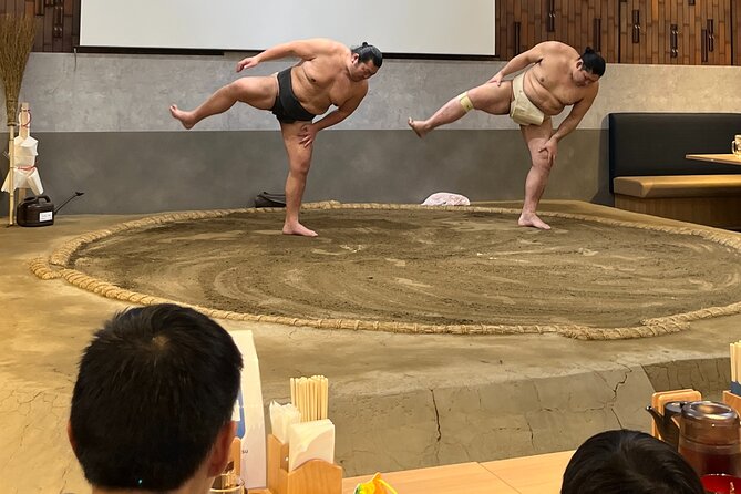 Challenge With Sumo Wrestlers With Dinner - Sample Menu