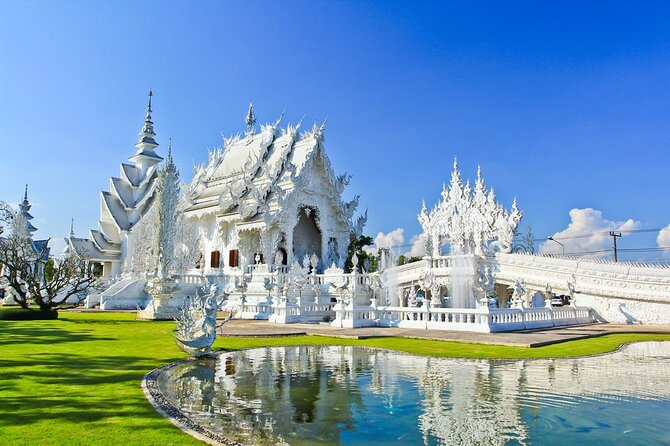 Chiang Mai White Temple, Blue Temple, Black Museum & Golden Triangle - Exploring the Blue Temple