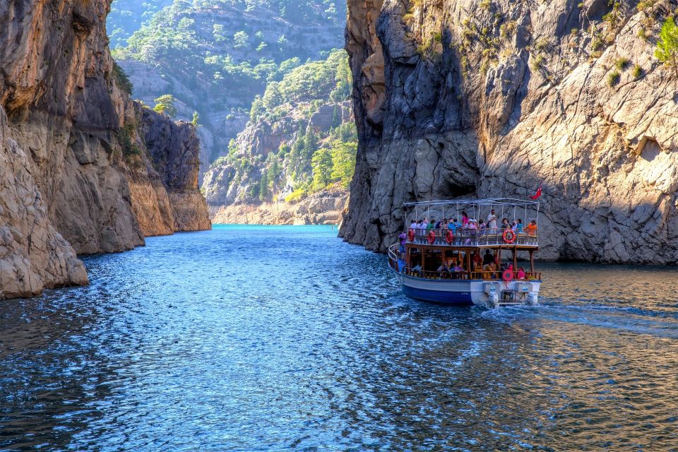 City of Side: Green Canyon Boat Trip With Lunch and Drinks - Traveler Tips