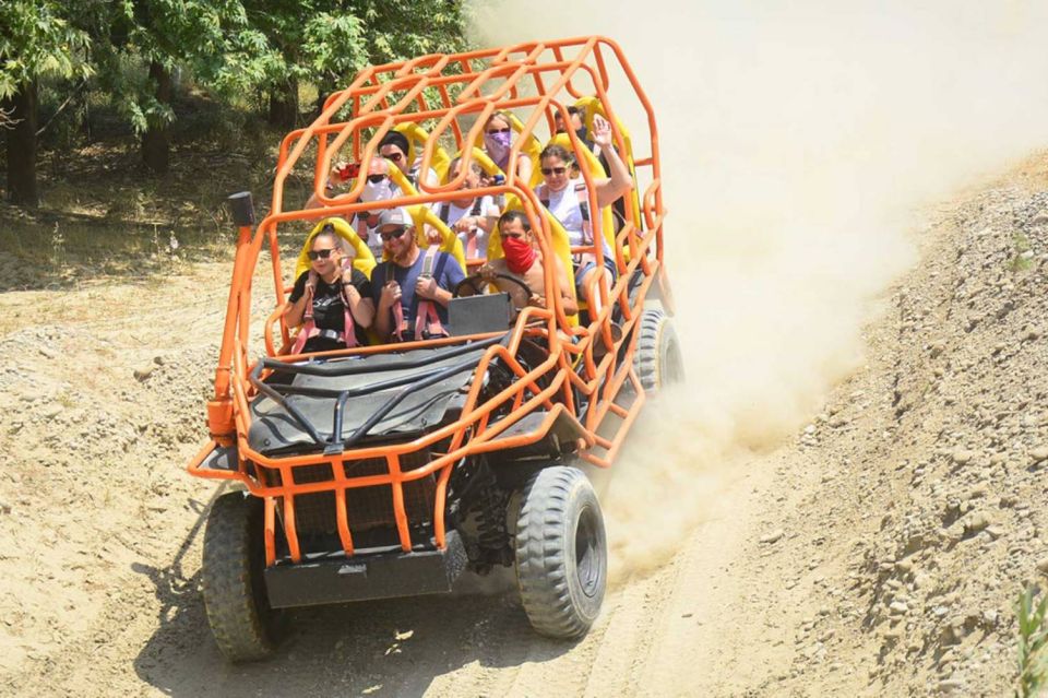 City of Side: Quad, Buggy, Rafting & Zipline Tour With Lunch - Tour Inclusions