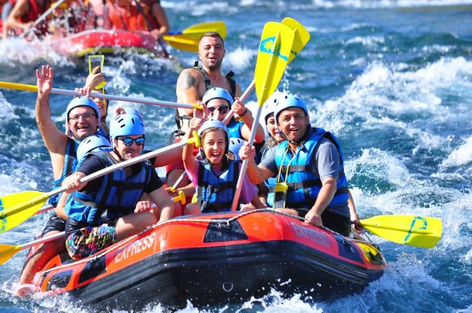 City of Side: Whitewater Rafting With Lunch - Whitewater Rafting Highlights
