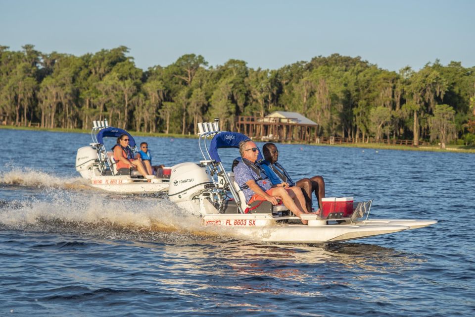 Clermont: Chain of Lakes Self-Driving Catboat Tour - Important Information