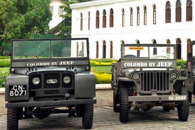 Colombo City Tour by War Jeep - Pricing and Details