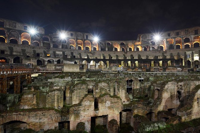 Colosseum Under the Moon: VIP Night Tour With Underground and Arena Access - Reviews and Ratings Overview