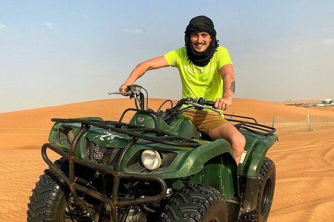 Desert Quad Biking Tour and Sand Boarding With Dinner in Dubai - Cancellation Policy Details