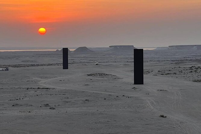 Doha: West Coast Tour , Richard Serra Sculpture, Zekreet - Contacting Viator