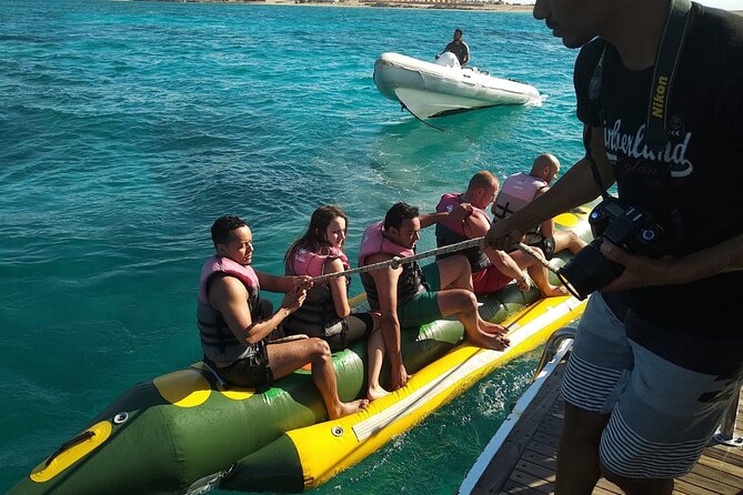 Dolphin Tour & Banana Boat Fun With Snorkeling From Hurghada - Common questions