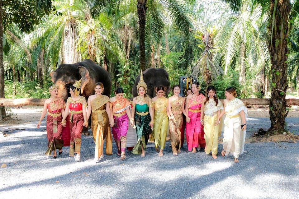 Dress in Thai Costume, Feed Elephants, and Photoshoot - Capturing Timeless Memories