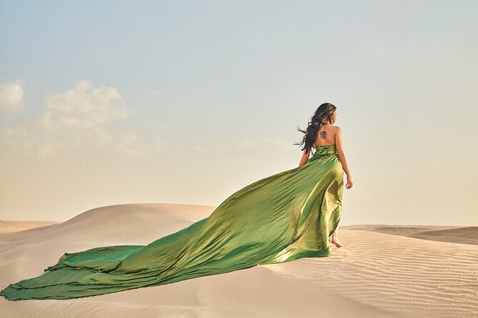 Dubai Desert Flying Dress Photoshoot - Pricing and Terms