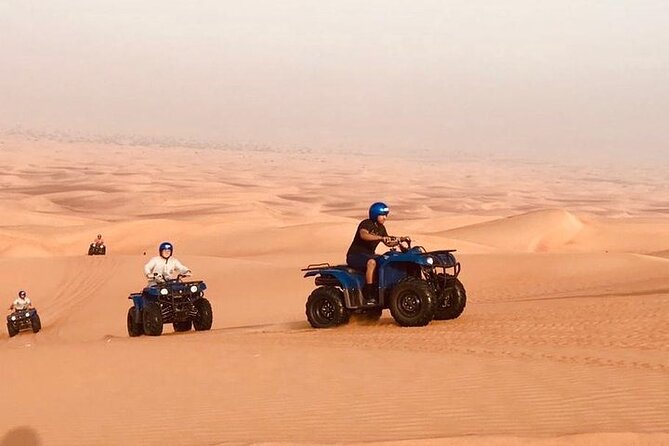 Dubai Desert Safari With ATV Drive, Camel Ride and BBQ Dinner - Additional Details