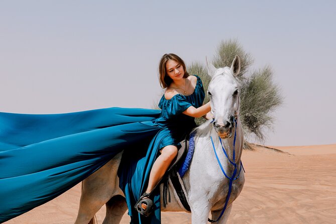 Dubai: Flying Dress With Photography and Thrilling Dune Drive - Pricing and Legal Information