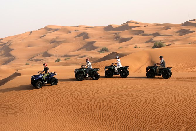 Dubai Morning Quad Bike With Sandboarding and Camel Ride - Additional Information