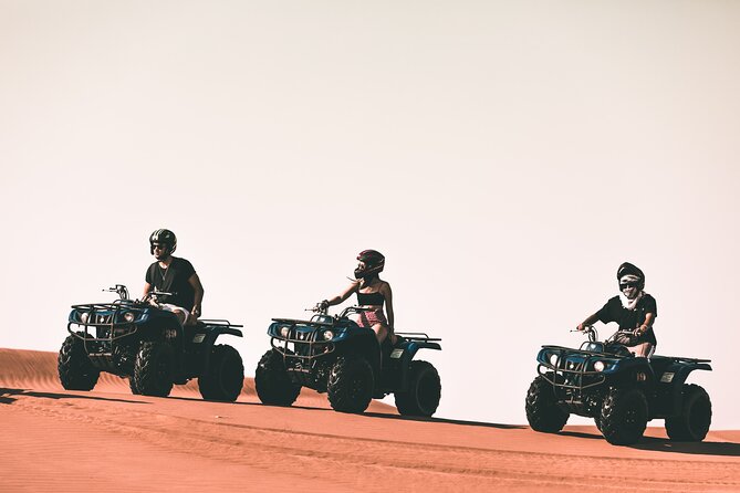 Dubai Red Dunes Desert Safari, Sandsurf, Camel & Quad Bike Option - Customer Reviews