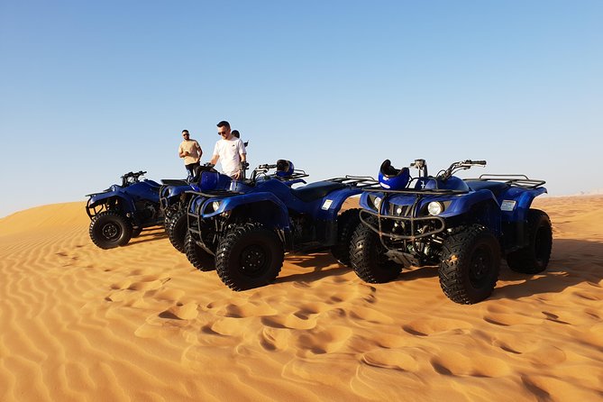 Dubai Self Drive ATV Safari With Sand Boarding and Dinner  - Sharjah - Tour Activities Overview