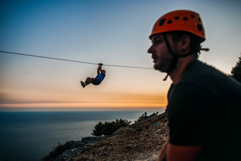 Dubrovnik: Sunset Zip Line Experience Followed by Wine - Review Summary