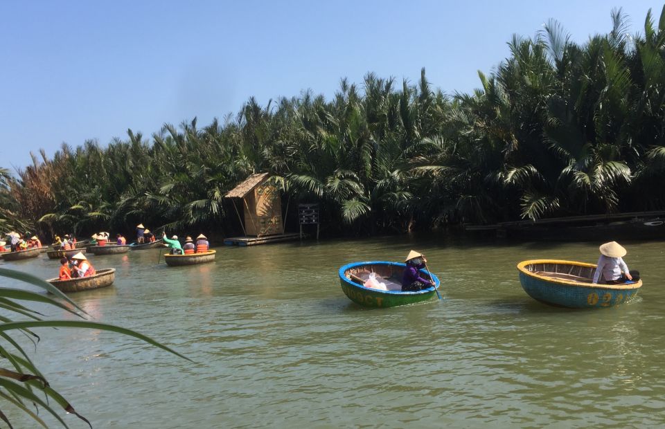 Eco Cooking Class, Cruise Trip, Basket Boat From Hoian/Danan - Activities Included