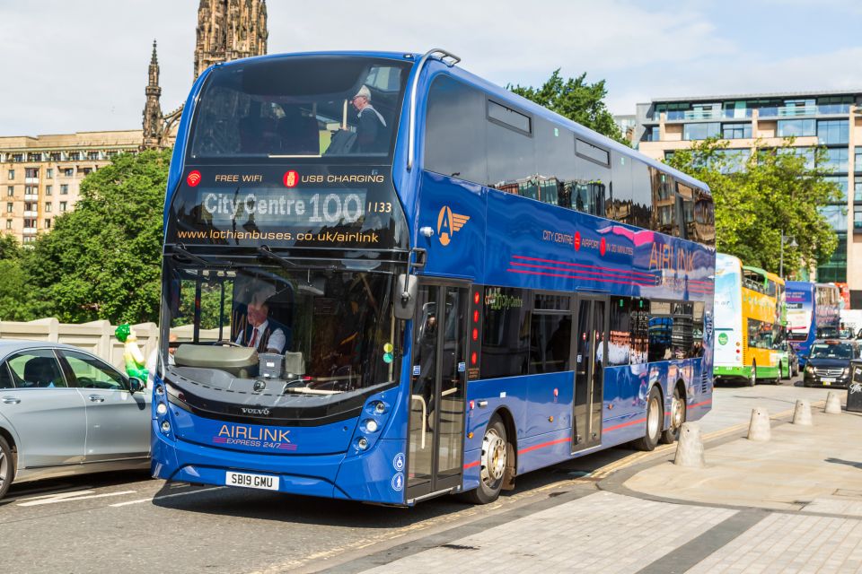 Edinburgh Airport: Bus Transfer - Validity and Usage Information