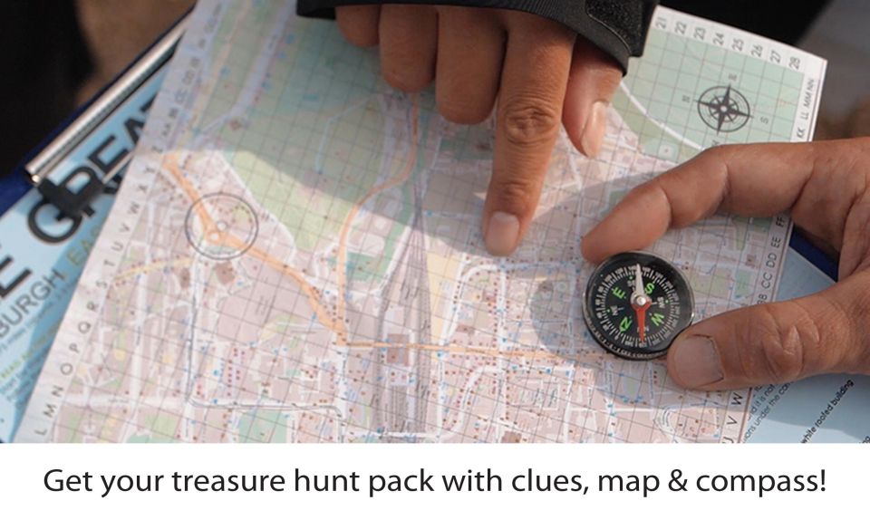 Edinburgh Fun Puzzle Treasure Hunt! Team Race Routes! - Route Options