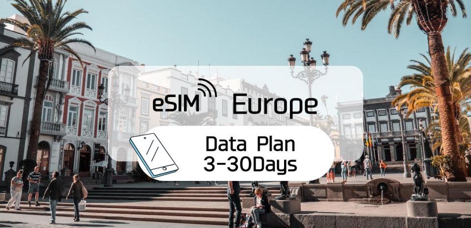 Europe: Esim Roaming Data Plan (0.5-2gb/ Day) - Inclusions and Support