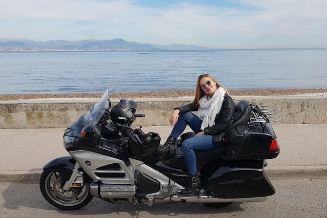 Excursion 1 Goldwing Honda Motorcycle Cannes Antibes St Paul De Vence - Sightseeing in Cannes
