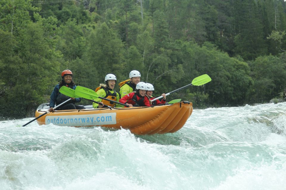 Family Rafting - Voss - Inclusions
