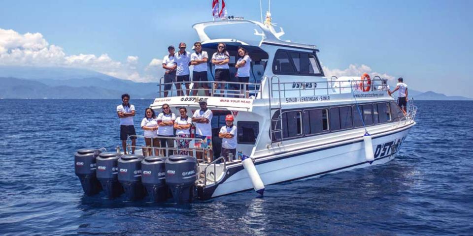 Fast Boat : Sanur From/To Nusa Penida and Nusa Lembongan - Inclusions and Exclusions Policy