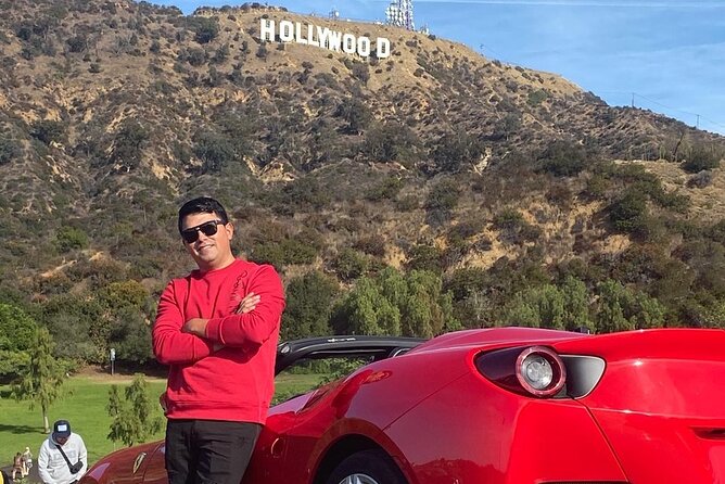 Ferrari "California T" Private Tour to Hollywood Sign View Point - Stunning Photo Opportunities