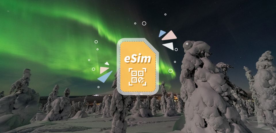 Finland/Europe: Esim Mobile Data Plan - Coverage in Finland and Europe