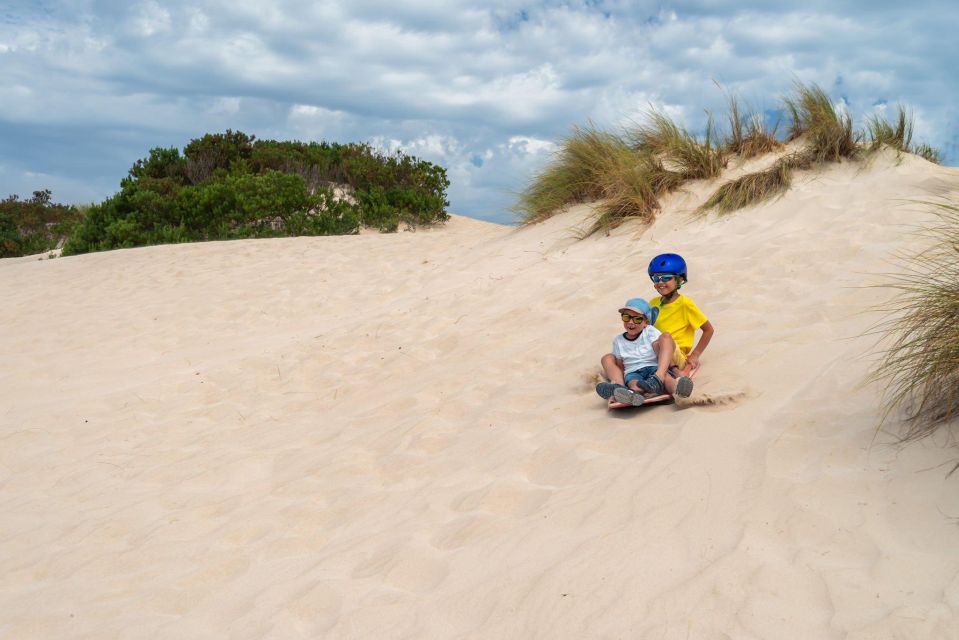 From Agadir/Tamraght/Taghazout: Sandoarding in Sand Dunes - Language Support