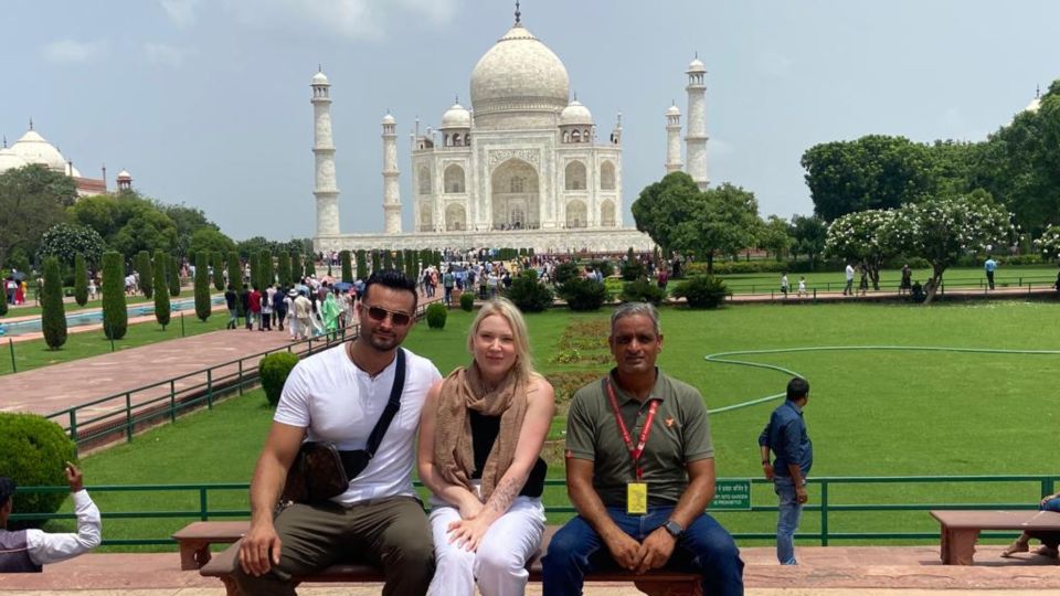 From Agra: Private Taj Mahal & Agra City Tour By Car - Full Tour Description