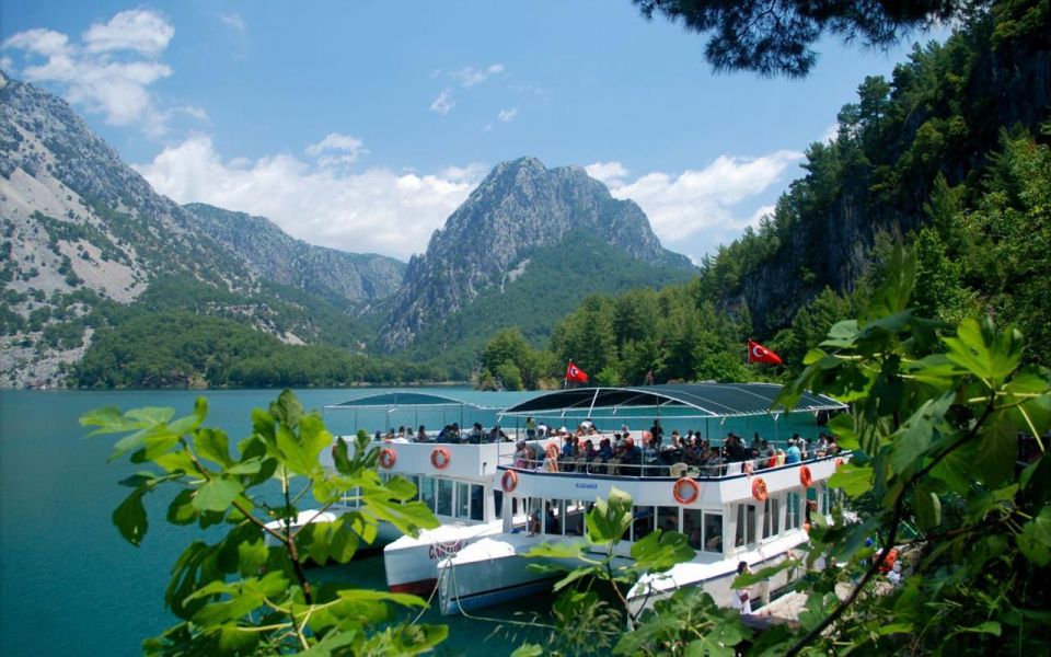 From Alanya/Side/Belek/Antalya: Green Canyon Cruise W/ Lunch - Flora and Fauna