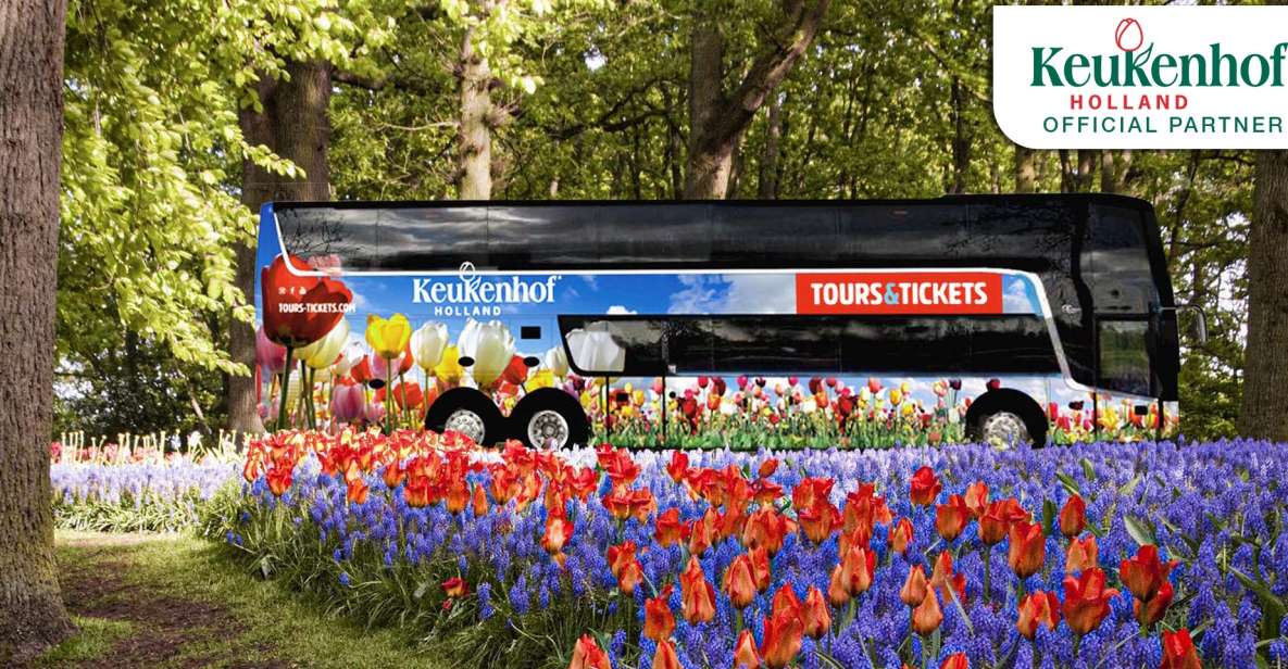 From Amsterdam: Keukenhof Flower Park Transfer With Ticket - Activity Duration and Language Support